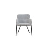 Missi Boucle' Dining Chair Grey