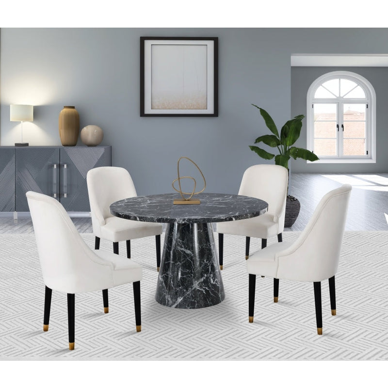 Omni 48" Faux Marble Dining Table