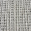 Caddie Handwoven Woolen Rug - Ivory/grey