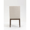 Jia Side Dining Chair with Wooden Legs  - Beige