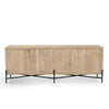 Briar Mango Wooden Sideboard with Iron Legs