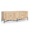 Briar Mango Wooden Sideboard with Iron Legs