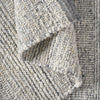 Ladrido Handwoven Woolen Rug - Ivory/grey