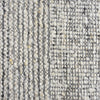 Ladrido Handwoven Woolen Rug - Ivory/grey