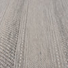 Mures Handwoven Woolen Rug - Ivory/light Grey