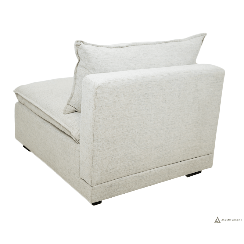 Marliss Armless Modular Chair-Oatmeal