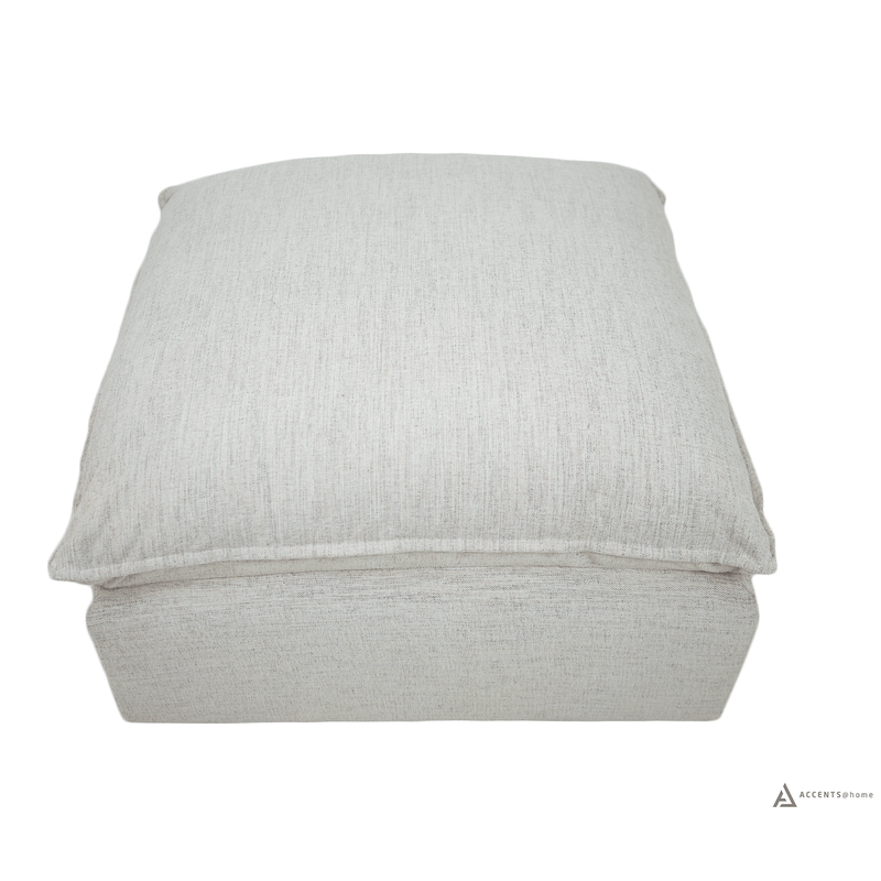 Marliss Ottoman- Oatmeal