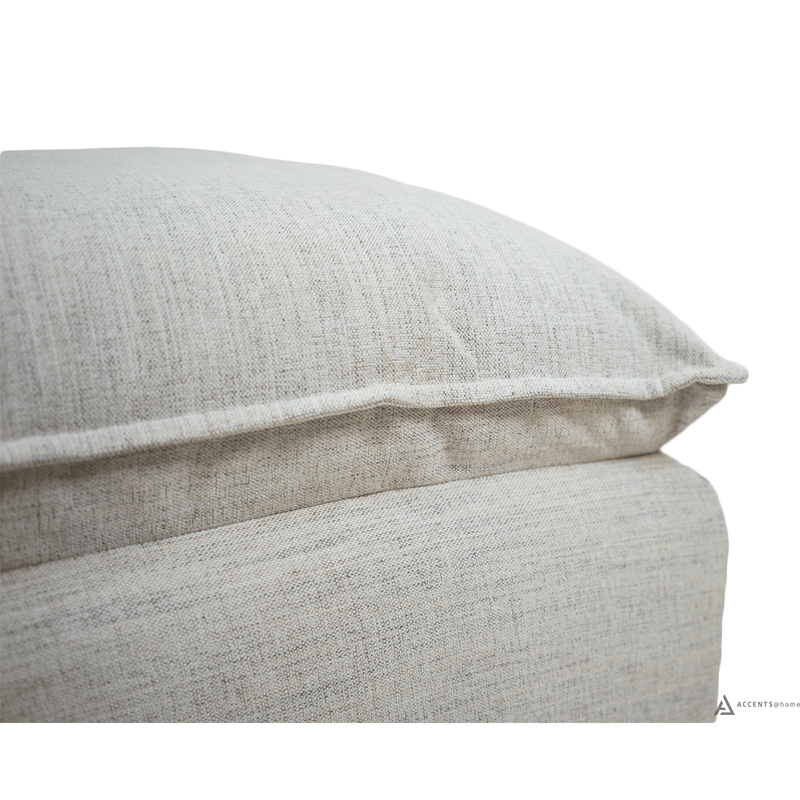 Marliss Ottoman- Oatmeal
