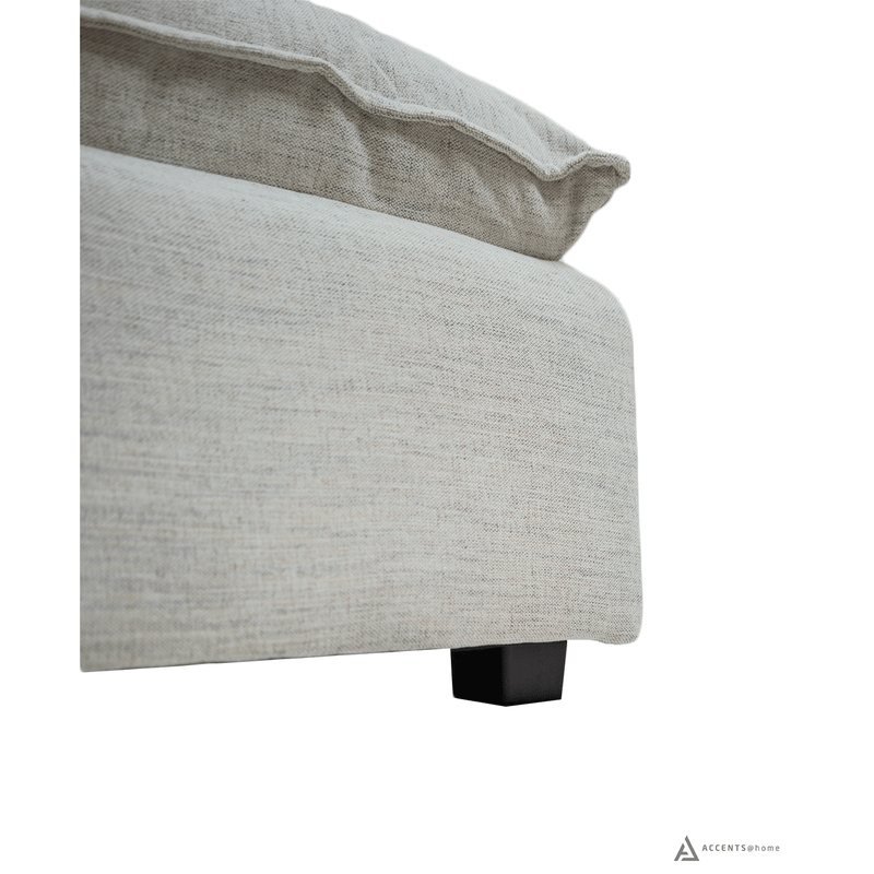Marliss Ottoman- Oatmeal