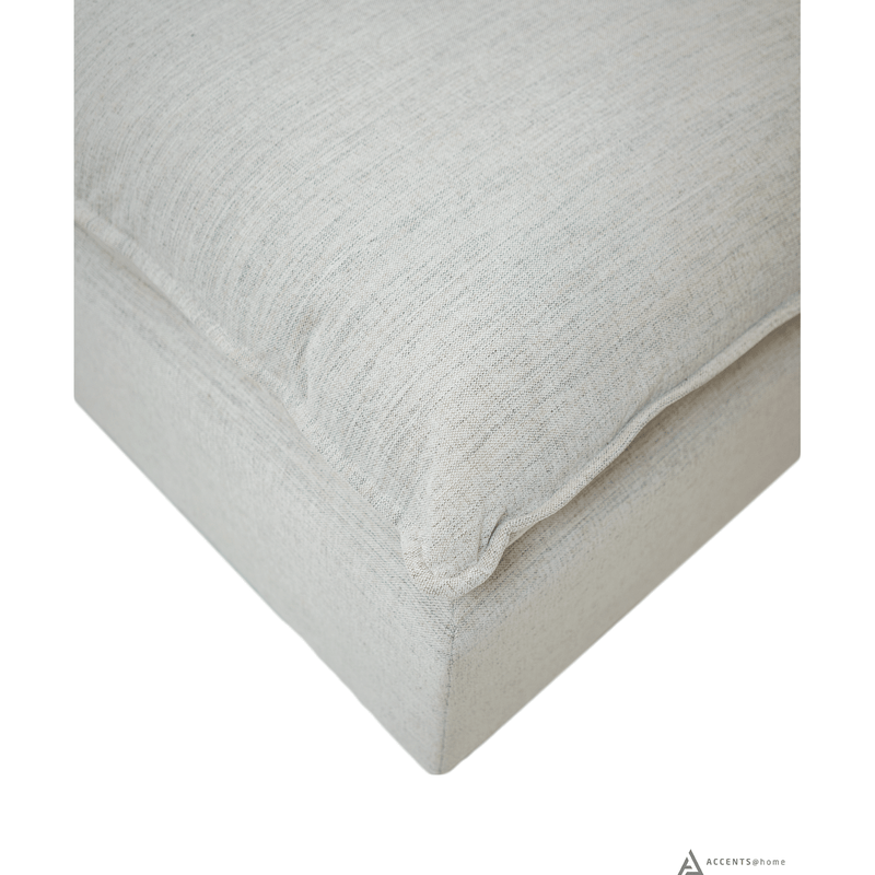 Marliss Ottoman- Oatmeal
