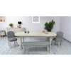 Oasis Dining Chair - Pearl Grey