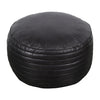 SABIK LEATHER POUF