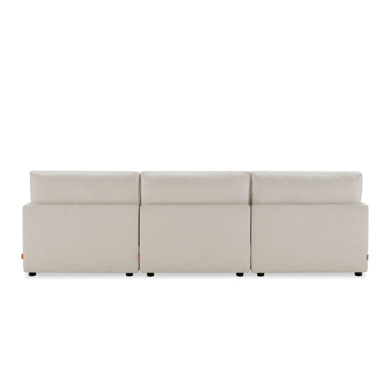 Bingo 4pcs Sectional W/ Ottoman