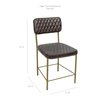 Vega Dining Chair Genuine Leather Seating