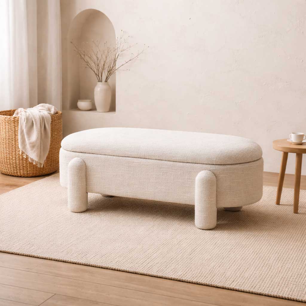 5 Stylish Storage Benches for a Cozy and Functional Home