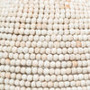 Theta White-Washed Wood Beaded Pendant Light