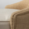 Monmouth Cream Fabric | Brown Wood | Bar Stool