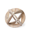 Bellatrix I (Small) Natural Decorative Wooden Sphere