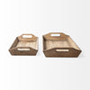 Tawny (Set of 2) Natural Wooden Trays