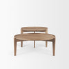 Cleaver (Set of 2) 40" & 31" Round Brown Solid Wood Nesting Coffee Tables