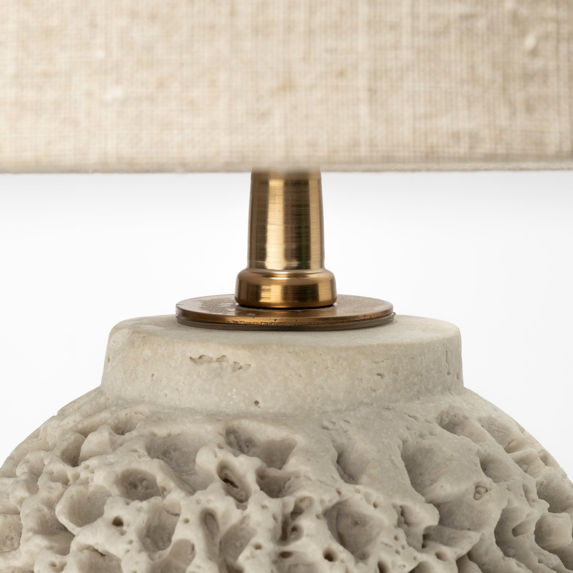 Mariam (26"H) Beige Coral-Inspired Base Table Lamp-thumbmail-2