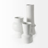 Laforge White Ceramic Vase