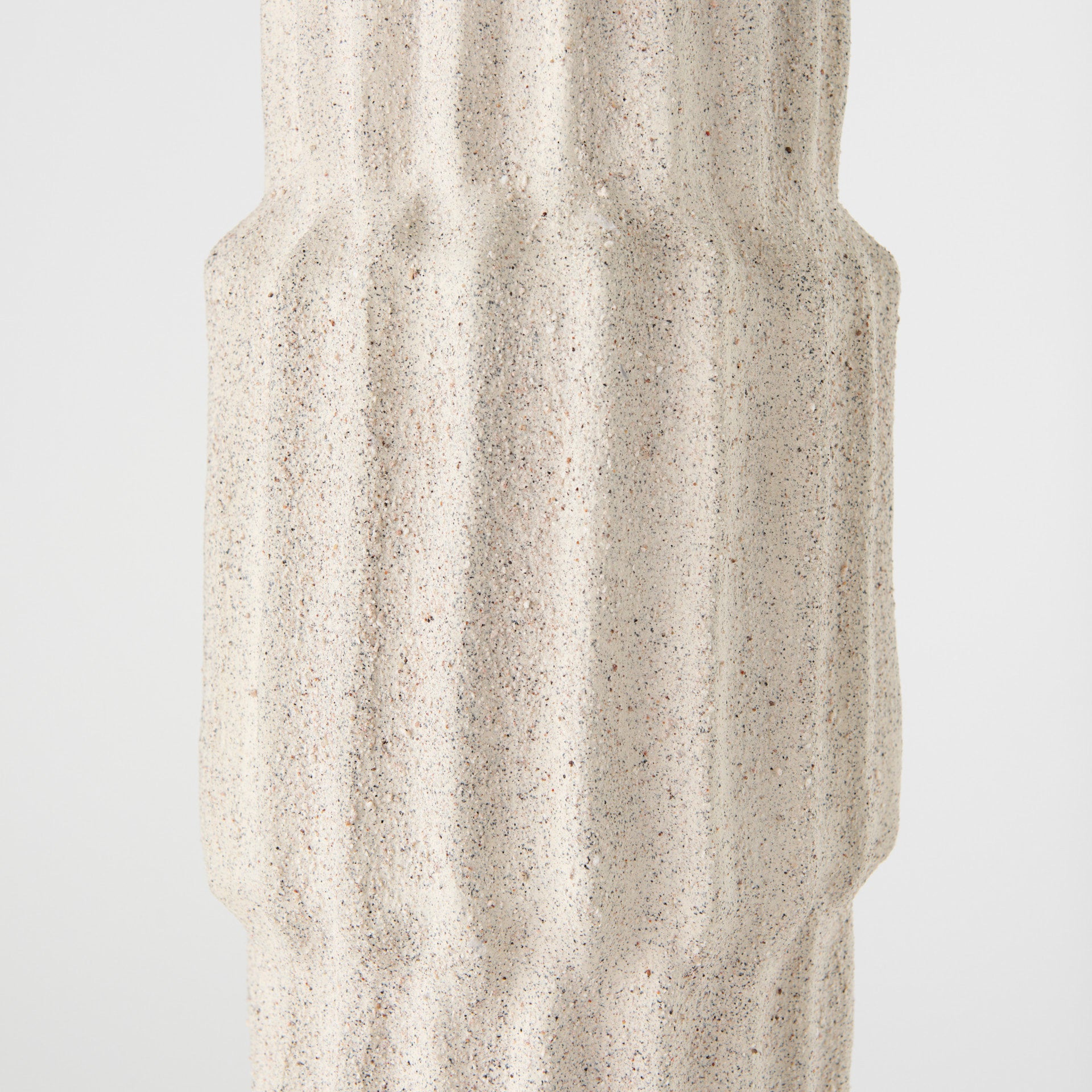 Cardon 23.0H Cream Ceramic Vase