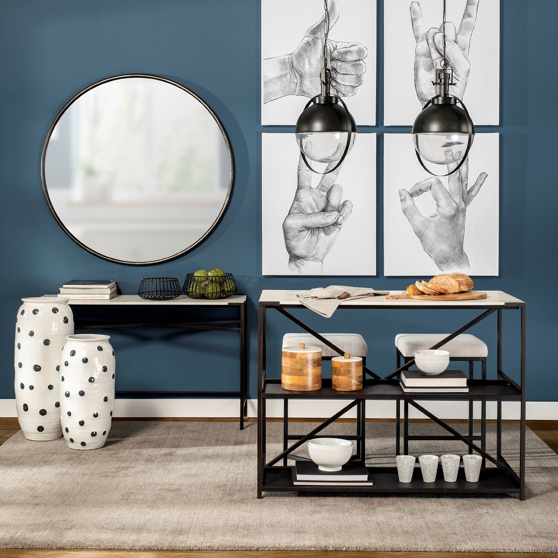 Frodo White Fabric Bar Stool