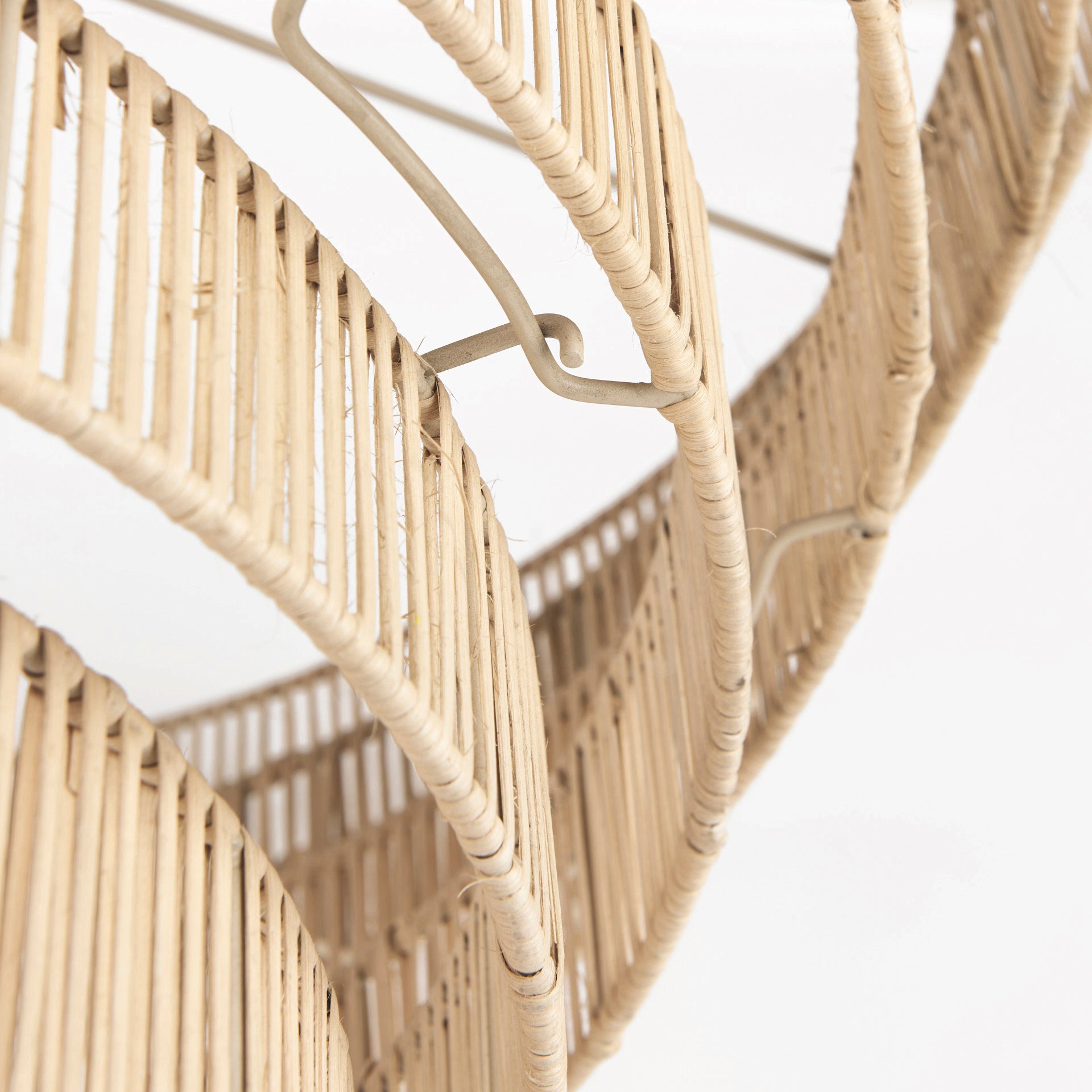 Marimba Natural Cane 6 Tier Chandelier-thumbmail-4