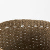 Jarek Brown Seagrass Round Basket Cross Weave  (Set of 3)