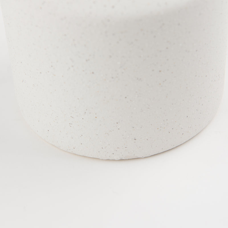 Burton 14.2H Medium White Ceramic Jug Vase