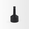 Burton 10.8H Small Matte Black Ceramic Jug Vase