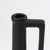 Burton 10.8H Small Matte Black Ceramic Jug Vase