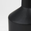 Burton 14.2H Medium Matte Black Ceramic Jug Vase