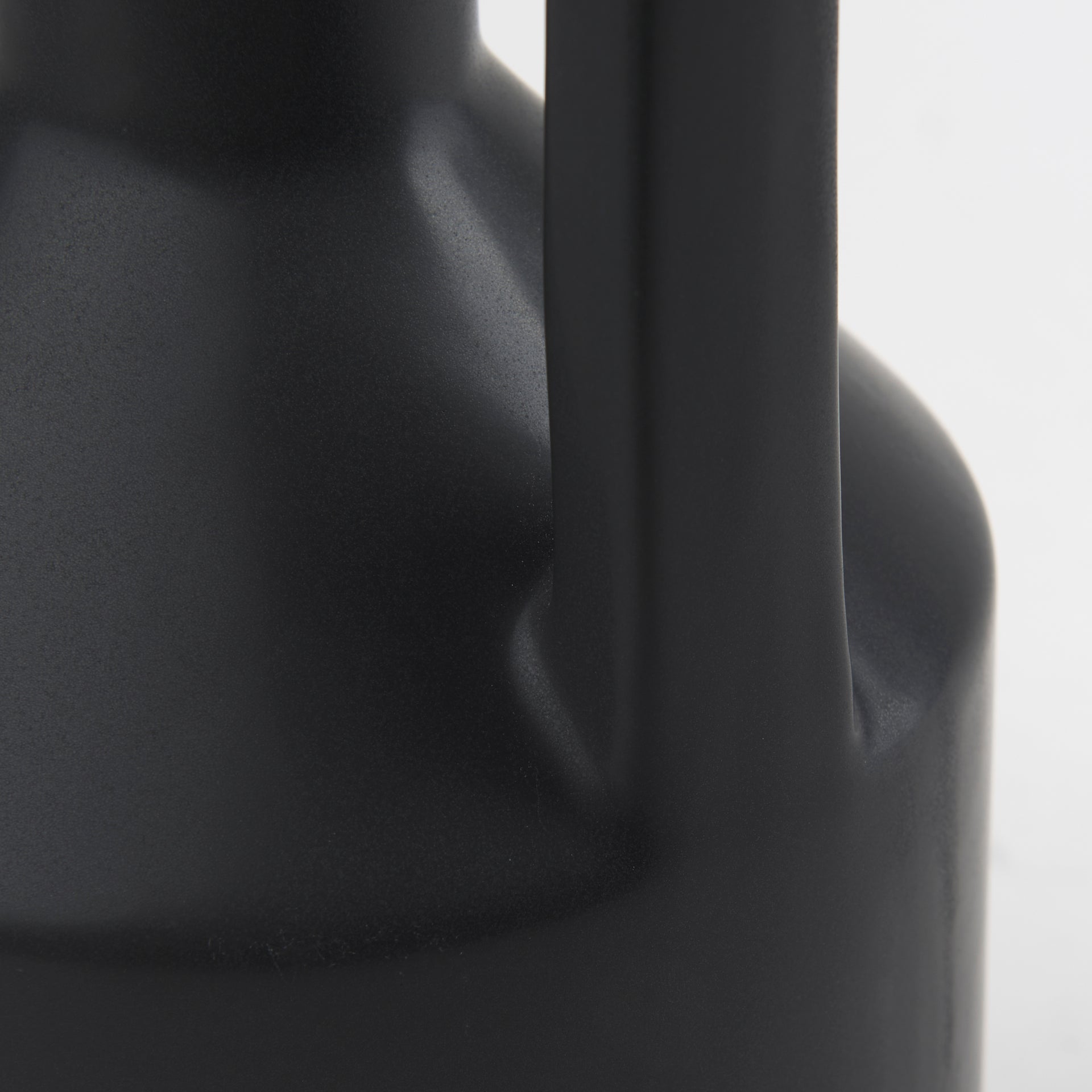 Burton Matte Black Ceramic Jug Vase-thumbmail-6