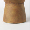 Esme 7.1L x 7.1W x 8.1H Light Brown Ceramic Vase