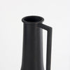 Aubrey Medium 18.0H Black Iron Flower Jug Vase