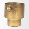 Juno 6.5H Medium Gold Iron Medium Vase