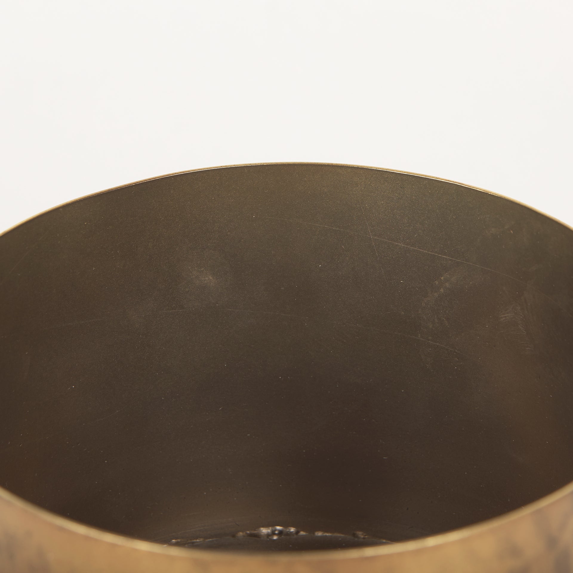 Juno 6.5H Medium Gold Iron Medium Vase