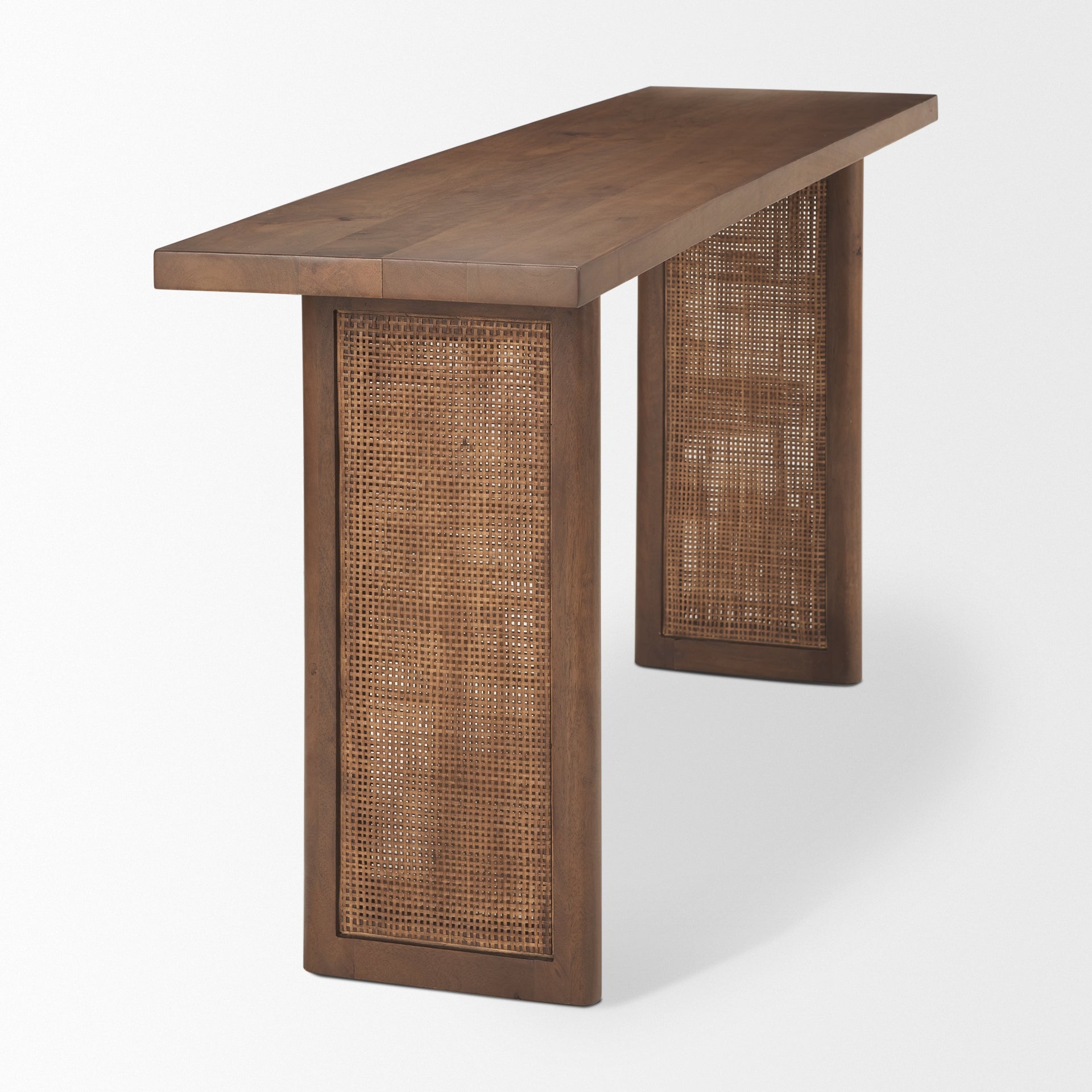 Medium Brown Wood | Cane Accent_3