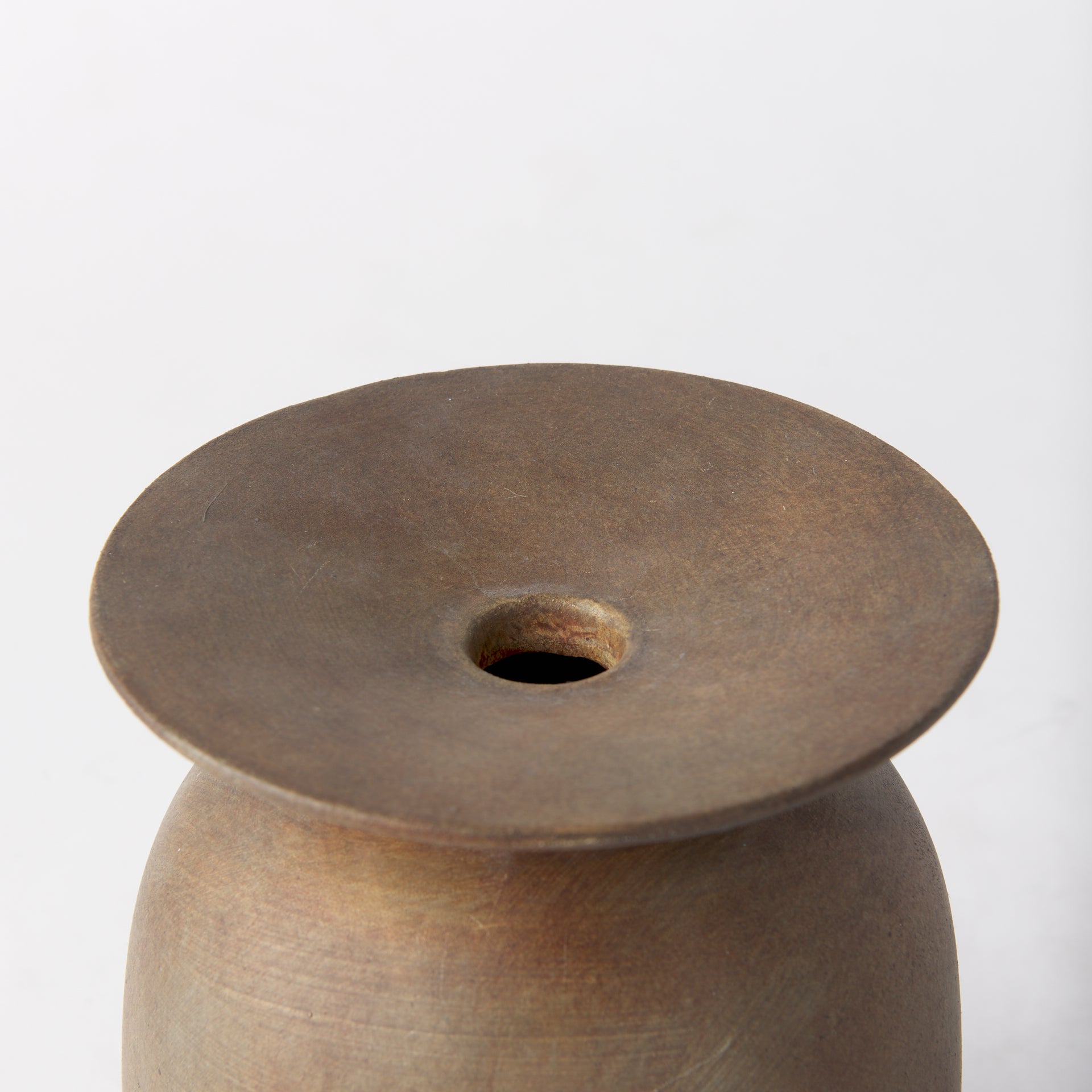 Rylee Medium Brown Ceramic Vase