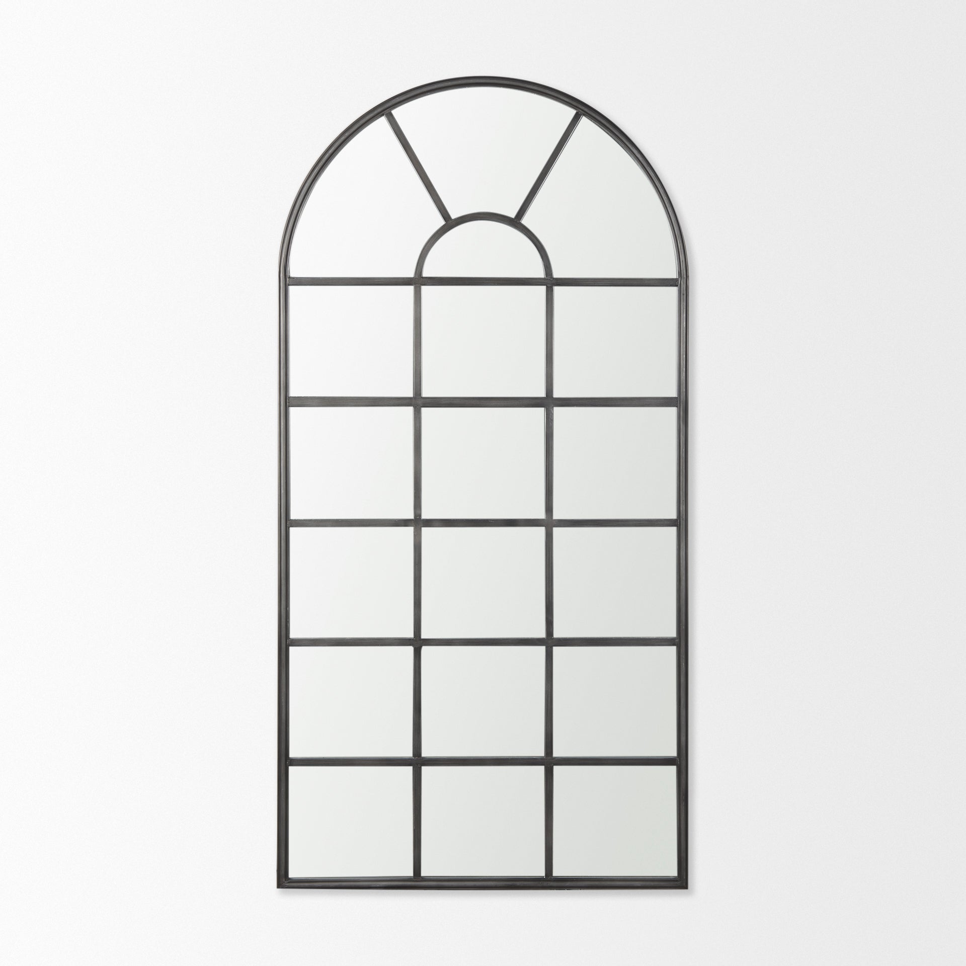 Dionne Black Iron Wall Mirror