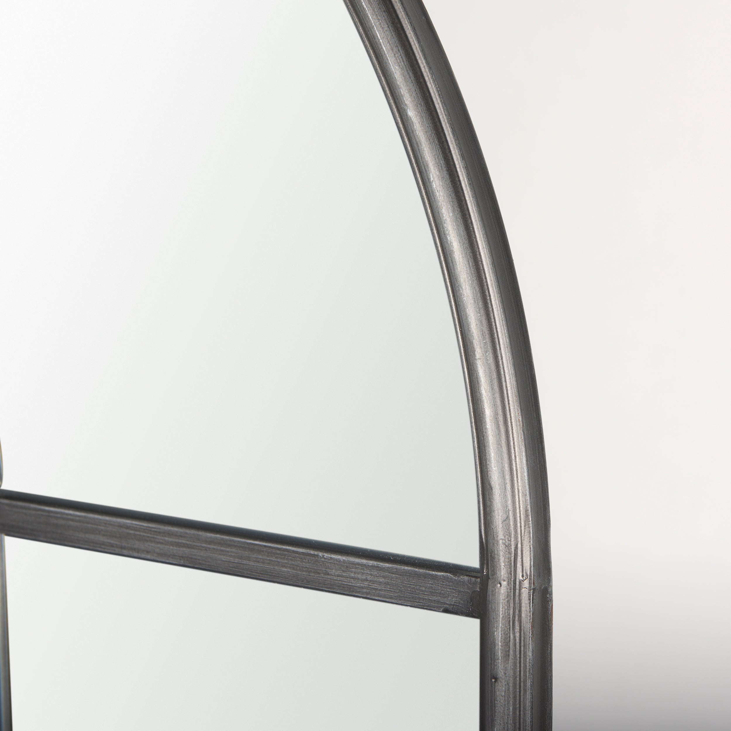 Dionne Black Iron Wall Mirror