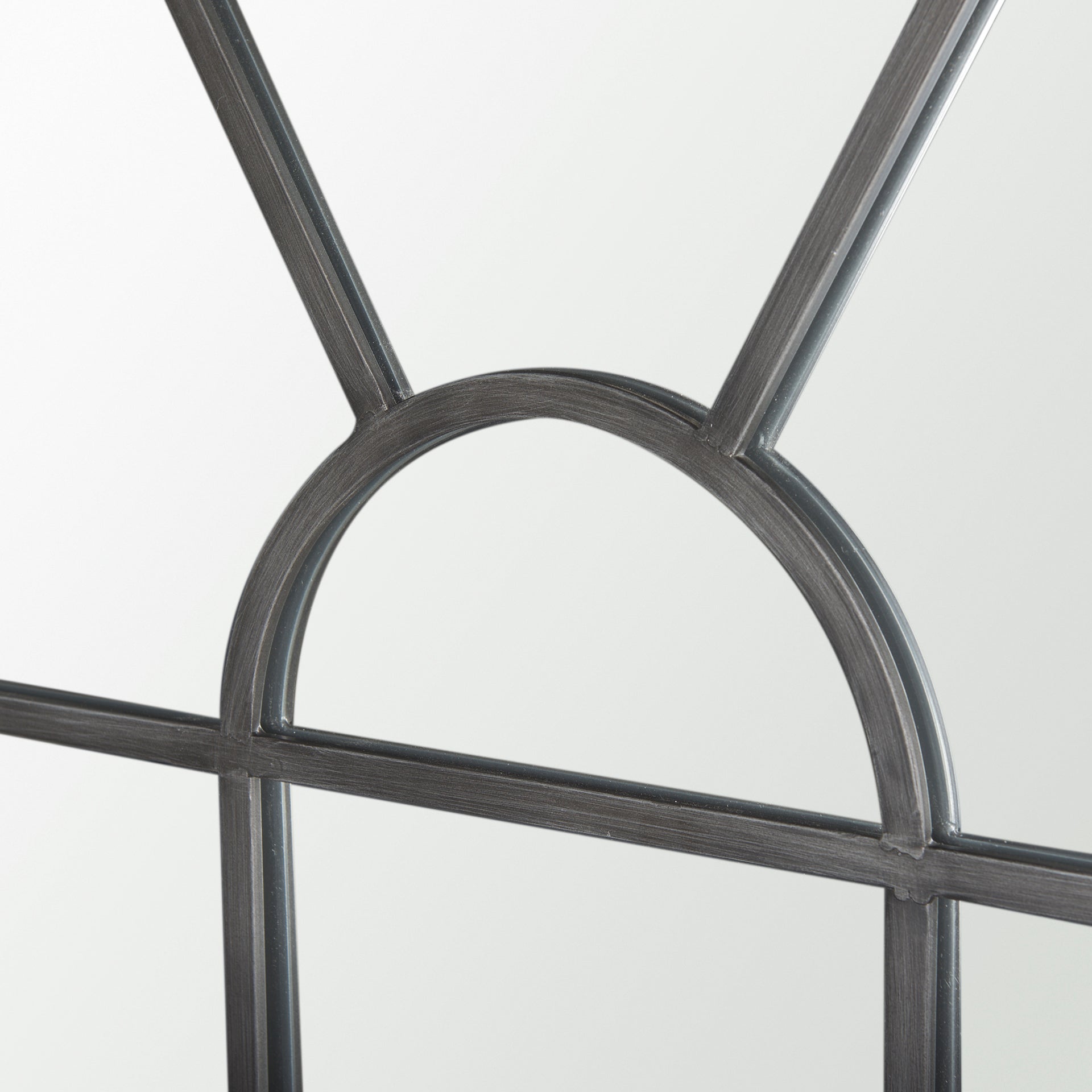 Dionne Black Iron Wall Mirror