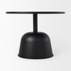 Talulla Metal Matte Black Accent Table