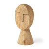 Ivan Medium Wooden Head Sculpture