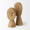 Ivan Medium Wooden Head Sculpture
