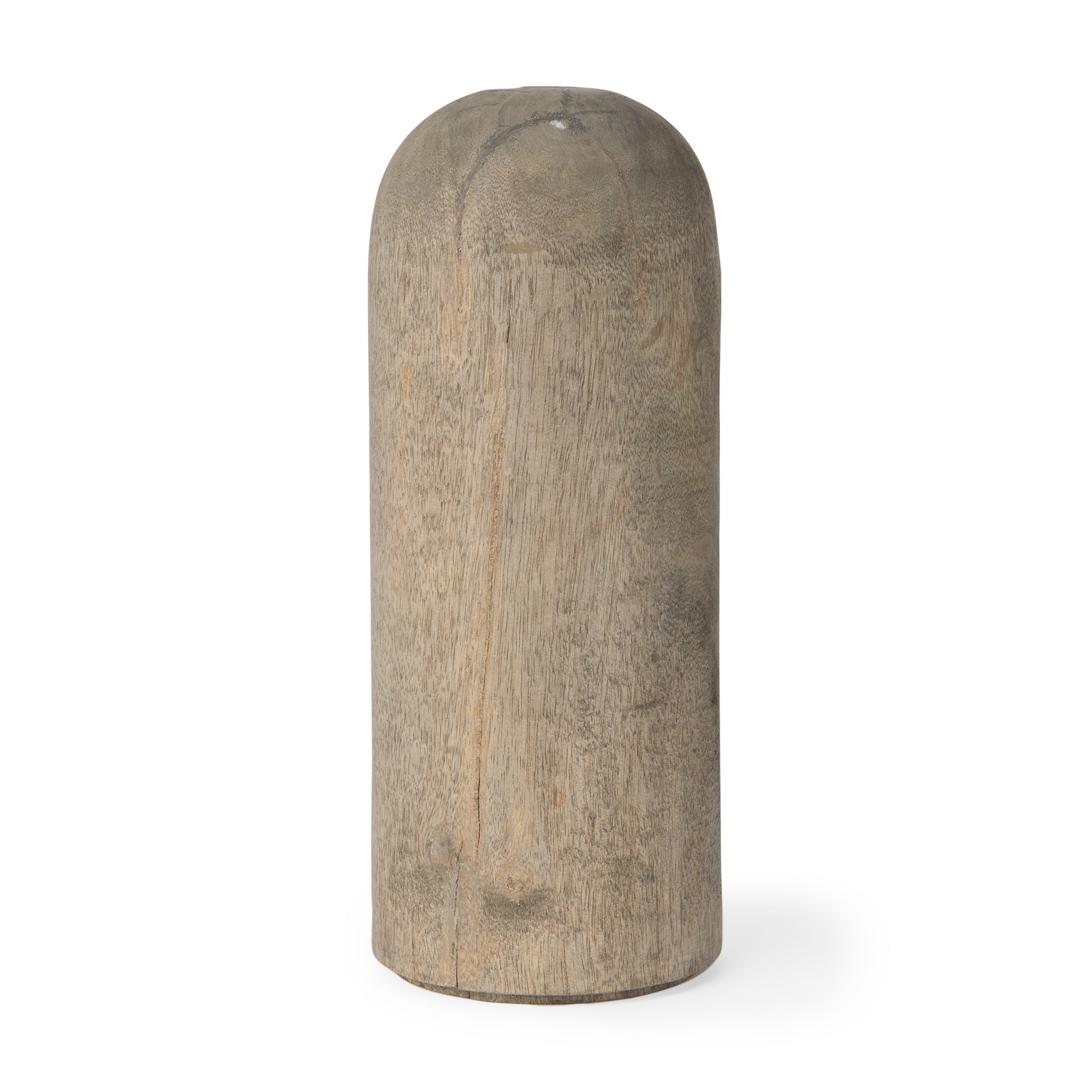 Knox Large Gray-Wash Wood Decorative Object-thumbmail-1