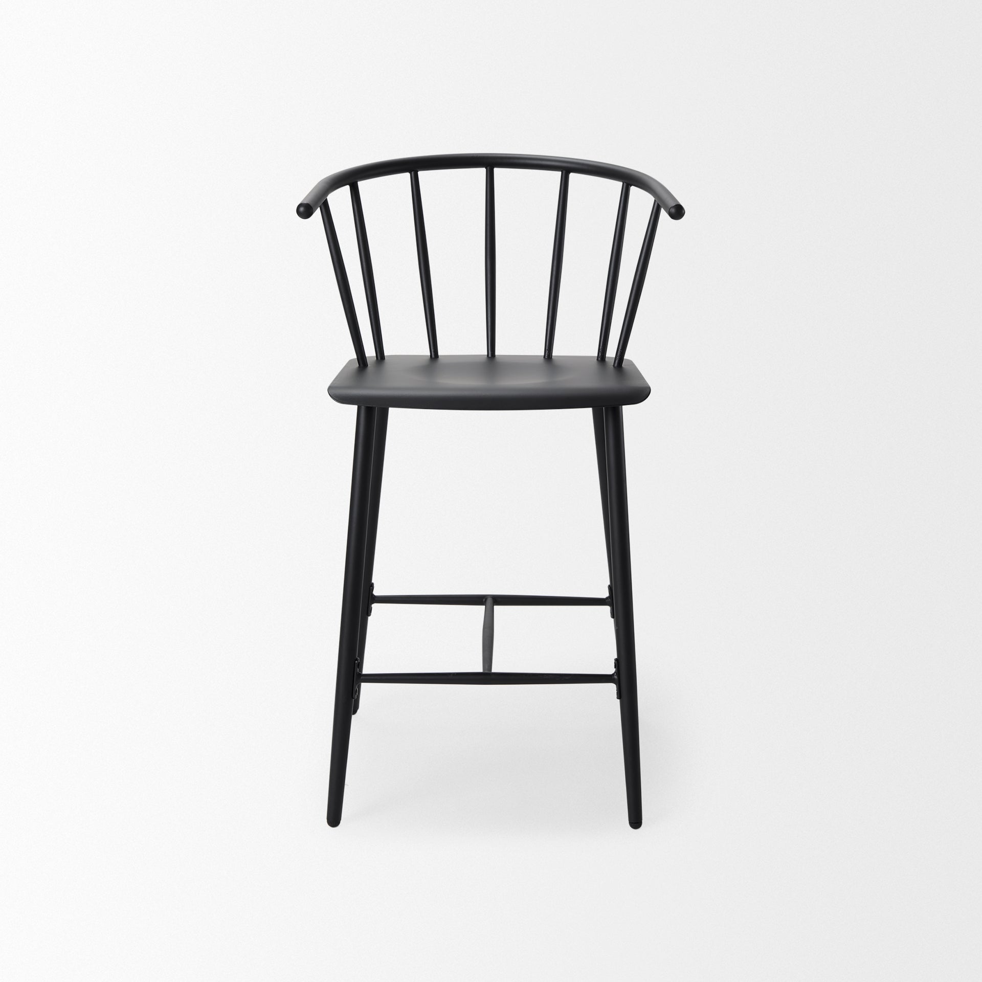 Colin Black Metal Counter Stool