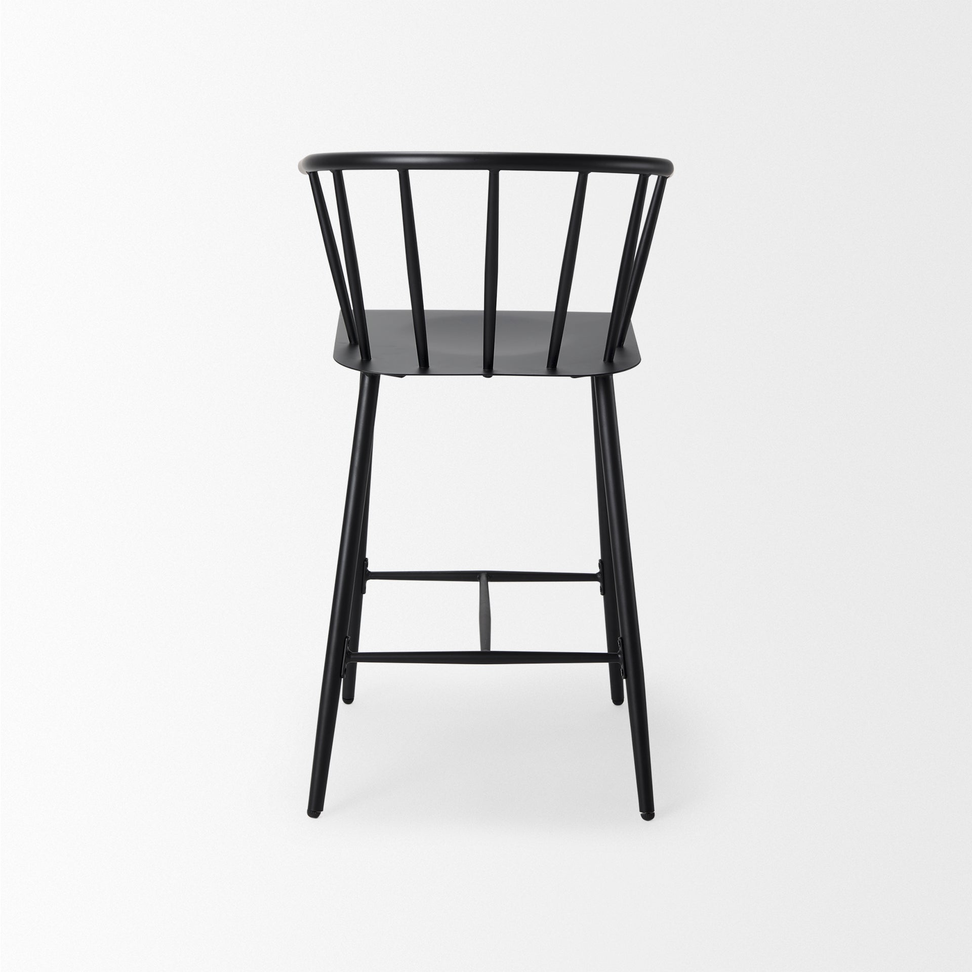 Colin Black Metal Counter Stool